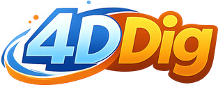 Logo 4ddig berwarna terang